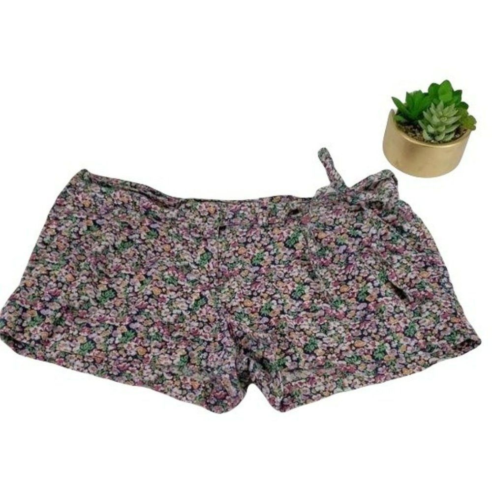 Red Camel Shorts Juniors Floral Print Size 9‎